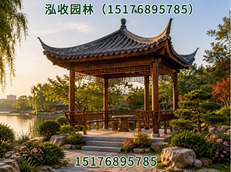 白城塑木地板展示图